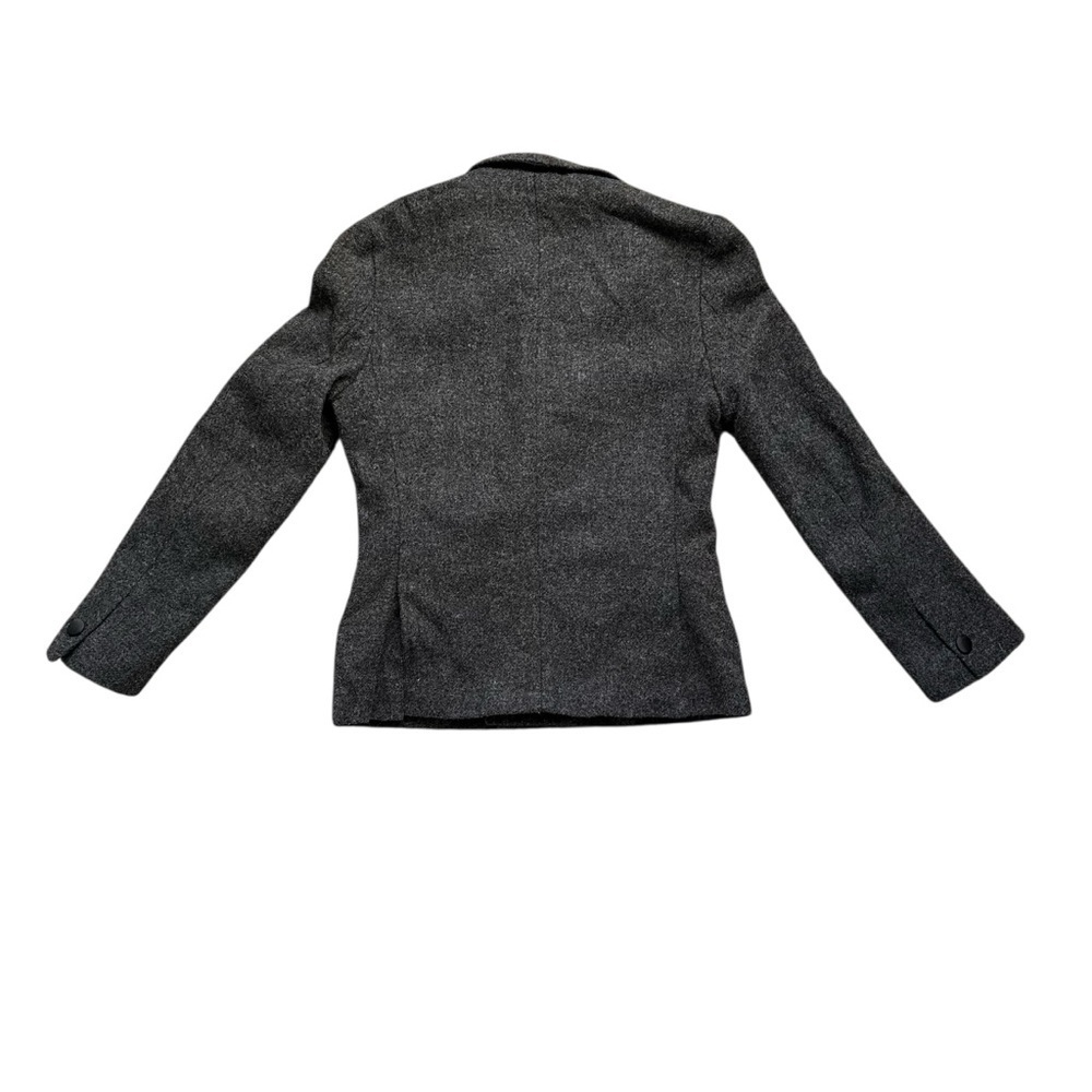 ASOS Women’s Gray Wool Double Breasted Blazer Jacket Size EU 36 US 6 - Picture 2 of 8